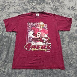 Vintage 1999 Joy Athletic T-Shirt Mens  XL Sanfrancisco 49ers Steve Young NFL